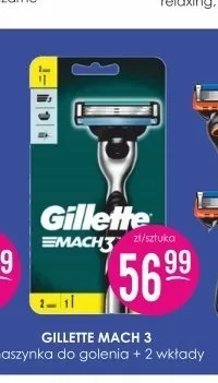Maszynka do golenia Gillette Mach 3 promocja w Drogerie Jasmin