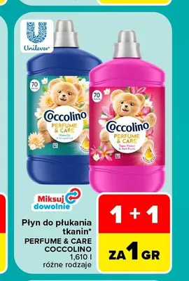 Płyn do płukania Coccolino Perfume & Care Tiare Flower & Red Fruits promocja w Carrefour Market