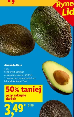 Awokado Hass promocja w Lidl