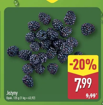 Jeżyny promocja w Aldi