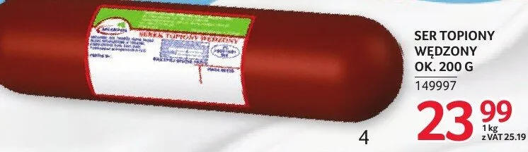 Ser promocja w Selgros