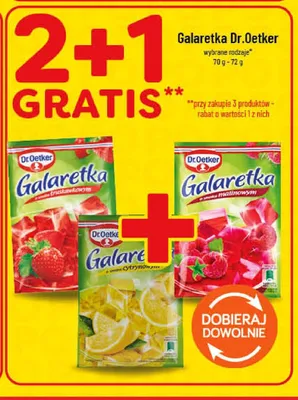 Galaretka Dr.Oetker promocja w POLOmarket