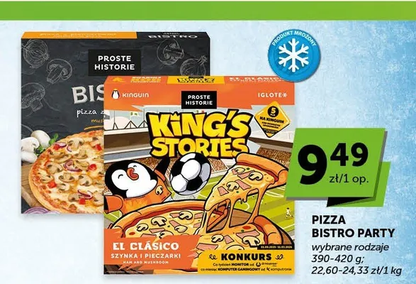 Pizza King's Stories Proste Historie promocja w ABC