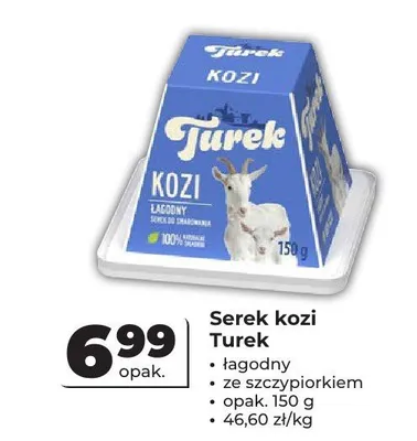 Serek kozi Turek łagodny promocja w Odido