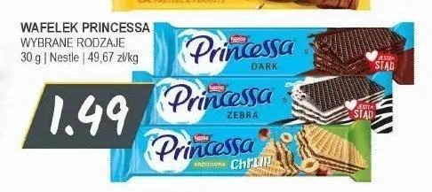 Wafelek Princessa Orzechowa Chrup promocja w Słoneczko