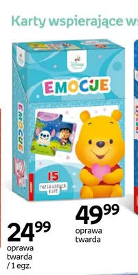 Karty wspierające wszechstronny rozwój Disney Maluch Emocje promocja w Empik