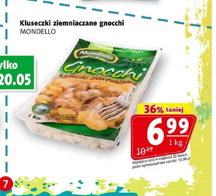 Kluseczki ziemniaczane gnocchi Mondello promocja w Prim Market