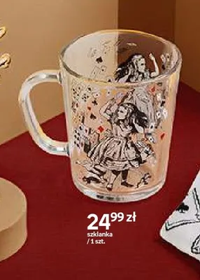 Szklanka Alicja promocja w Empik
