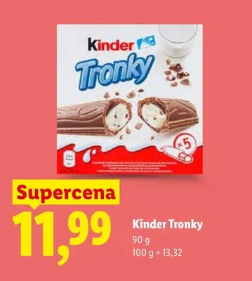 Kinder Tronky 5-pak promocja w Lidl