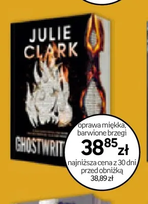 Książka Ghostwriter Julie Clark promocja w Empik