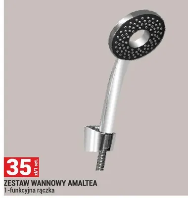 Zestaw wannowy Amaltea 1-funkcyjna rączka promocja w Merkury Market