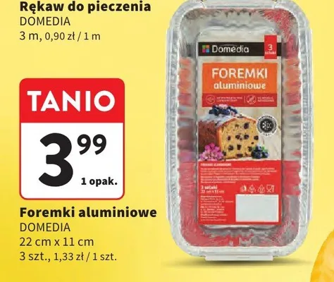 Foremki aluminiowe promocja w Intermarche
