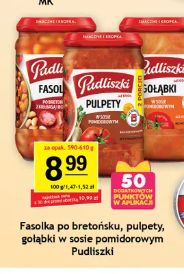 Gołąbki w sosie pomidorowym Pudliszki promocja w Gram Market