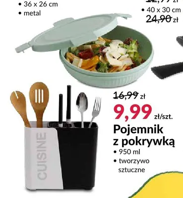 Pojemnik z pokrywką promocja w Salony Agata