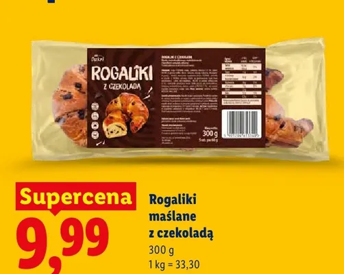 Rogaliki maślane z czekoladą Dakri promocja w Lidl