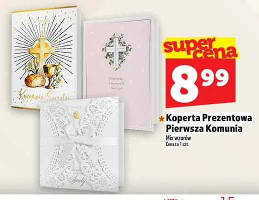 Koperta Prezentowa Pierwsza Komunia promocja w TOPAZ