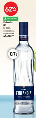 Wódka Finlandia promocja w Żabka