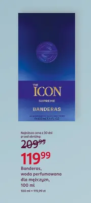 Woda perfumowana dla mężczyzn Banderas promocja w Rossmann