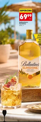 Whisky Ballantine's Sunshine 30% promocja w Biedronka