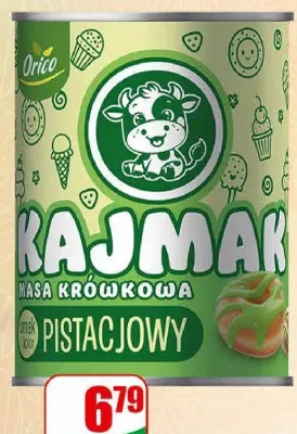 Kajmak masa krówkowa pistacjowa promocja w Dino