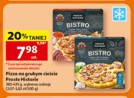 Pizza po śląsku Proste Historie promocja w Auchan