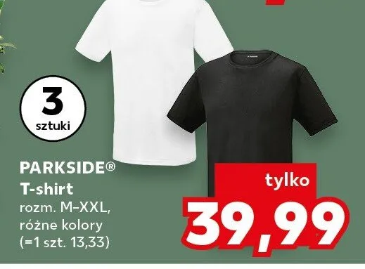 T-shirt rozm. M-XXL, różne kolory promocja w Kaufland
