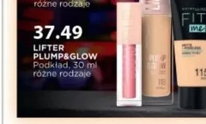 Podkład do twarzy Maybelline Lifter Plump & Glow promocja w Drogerie Laboo
