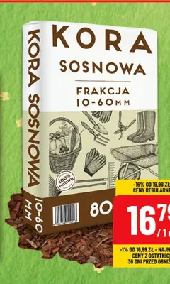 Kora sosnowa frakcja 10-60 mm promocja w POLOmarket