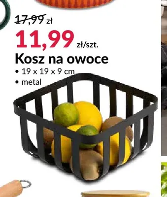 Kosz na owoce promocja w Salony Agata