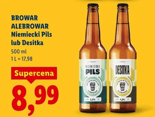 Piwo Desitka promocja w Lidl