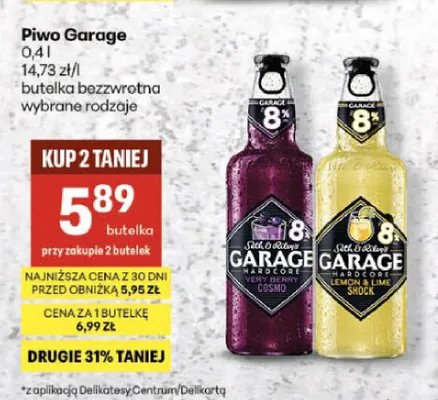 Piwo Garage Hardcore Very Berry Cosmo promocja w Delikatesy Centrum