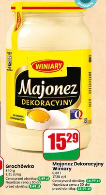 Majonez Dekoracyjny Winiary promocja w Dino