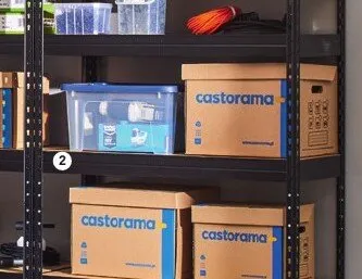 Regał metalowy Rand promocja w Castorama