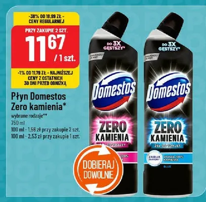 Płyn do WC Zero Kamienia promocja w POLOmarket