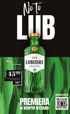 Gin Lubuski Original promocja w POLOmarket