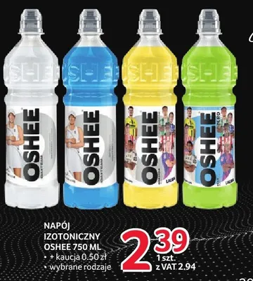 Napój izotoniczny Oshee 750 ml różne rodzaje promocja w Selgros