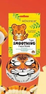 Maseczka do twarzy w płachcie Mond'sub Tiger Smoothing promocja w Carrefour