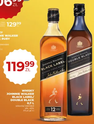 Whisky Johnnie Walker Black Label promocja w Duży Ben
