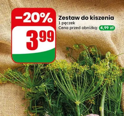 Zestaw do kiszenia promocja w Dino