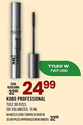 Tusz do rzęs Kobo Professional So! Volumized promocja w Drogerie Natura