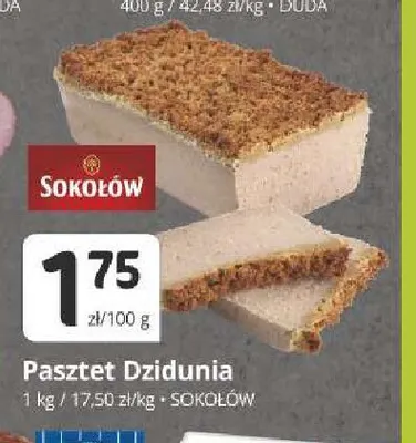 Pasztet Dzidunia Sokołów promocja w Marketvita