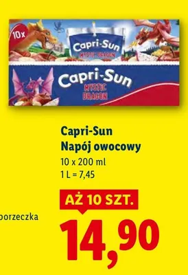 Napój owocowy promocja w Lidl