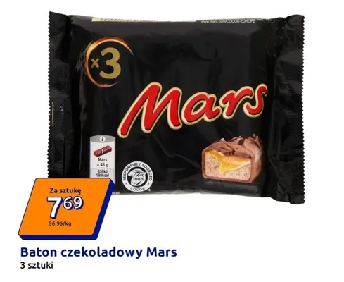 Baton czekoladowy promocja w Action