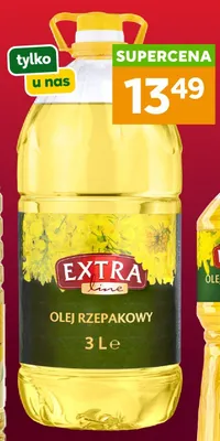 Olej rzepakowy Extra Line promocja w Stokrotka