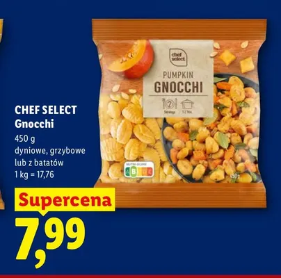 Gnocchi dyniowe Chef Select promocja w Lidl