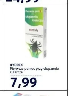 Zestaw pierwsza pomoc przy ukąszeniu kleszcza Hydrex promocja w Blue Stop