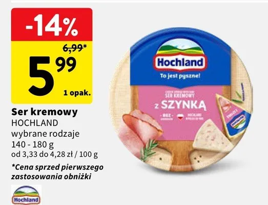 Ser kremowy wybrane rodzaje promocja w Intermarche