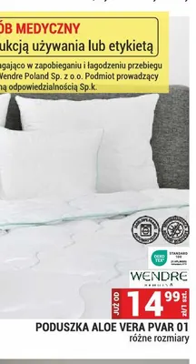 Poduszka Aloe Vera PVAR 01 Wendre promocja w Merkury Market