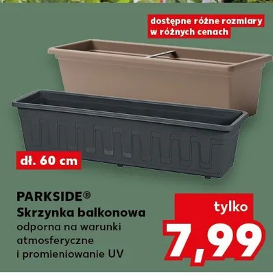 Skrzynka balkonowa  promocja w Kaufland