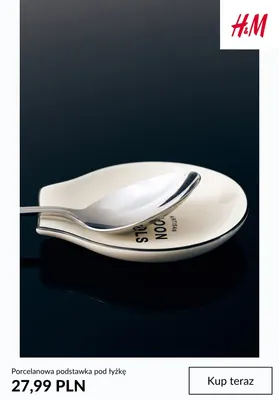 Porcelanowa podstawka pod łyżkę H & M promocja w H&M